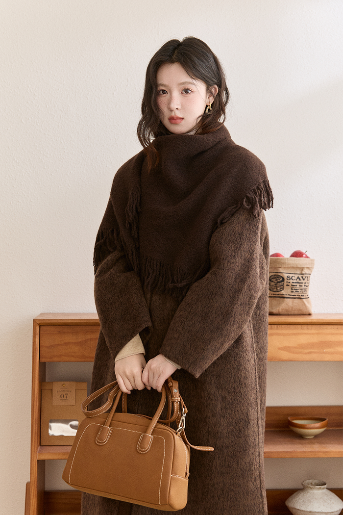 Woolen Coat+Shawl