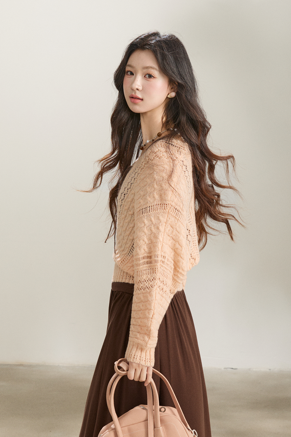 Knit Shirt and Skirt Set Sold Separately