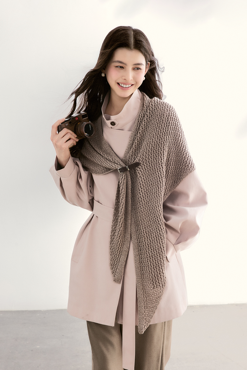 Trench Coat+Shawl Sold Separately