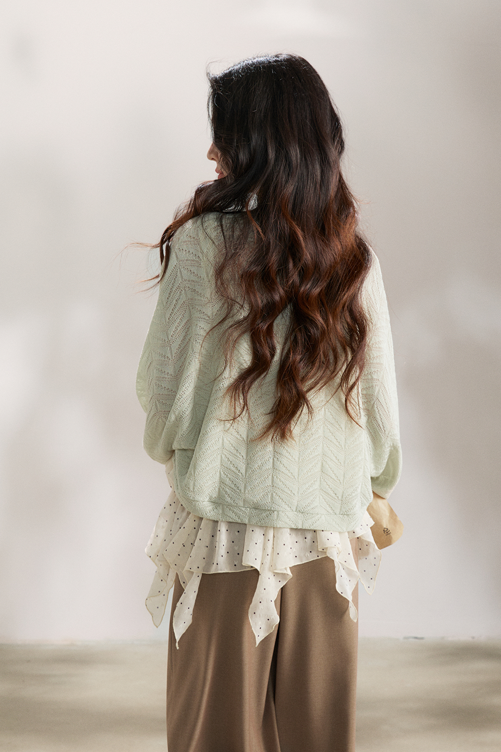 Knit Shirt and Camisole Sold Separately