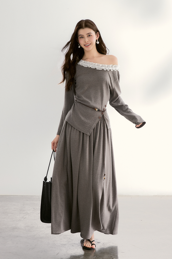 Top and Skirt Set