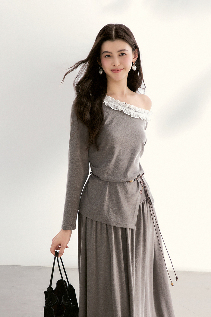 Top and Skirt Set