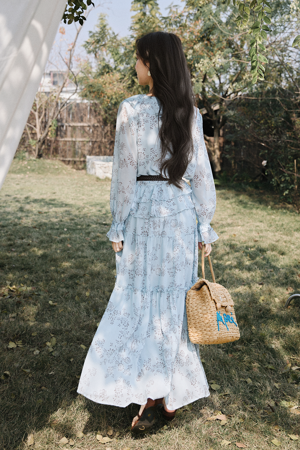 Blouse and Skirt Set