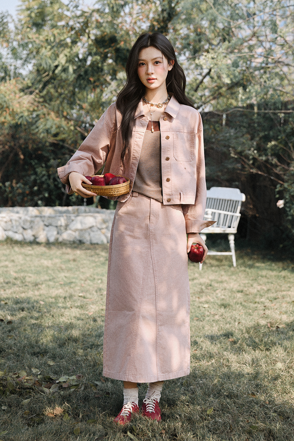 Camisole + Coat + Skirt Sold Separately