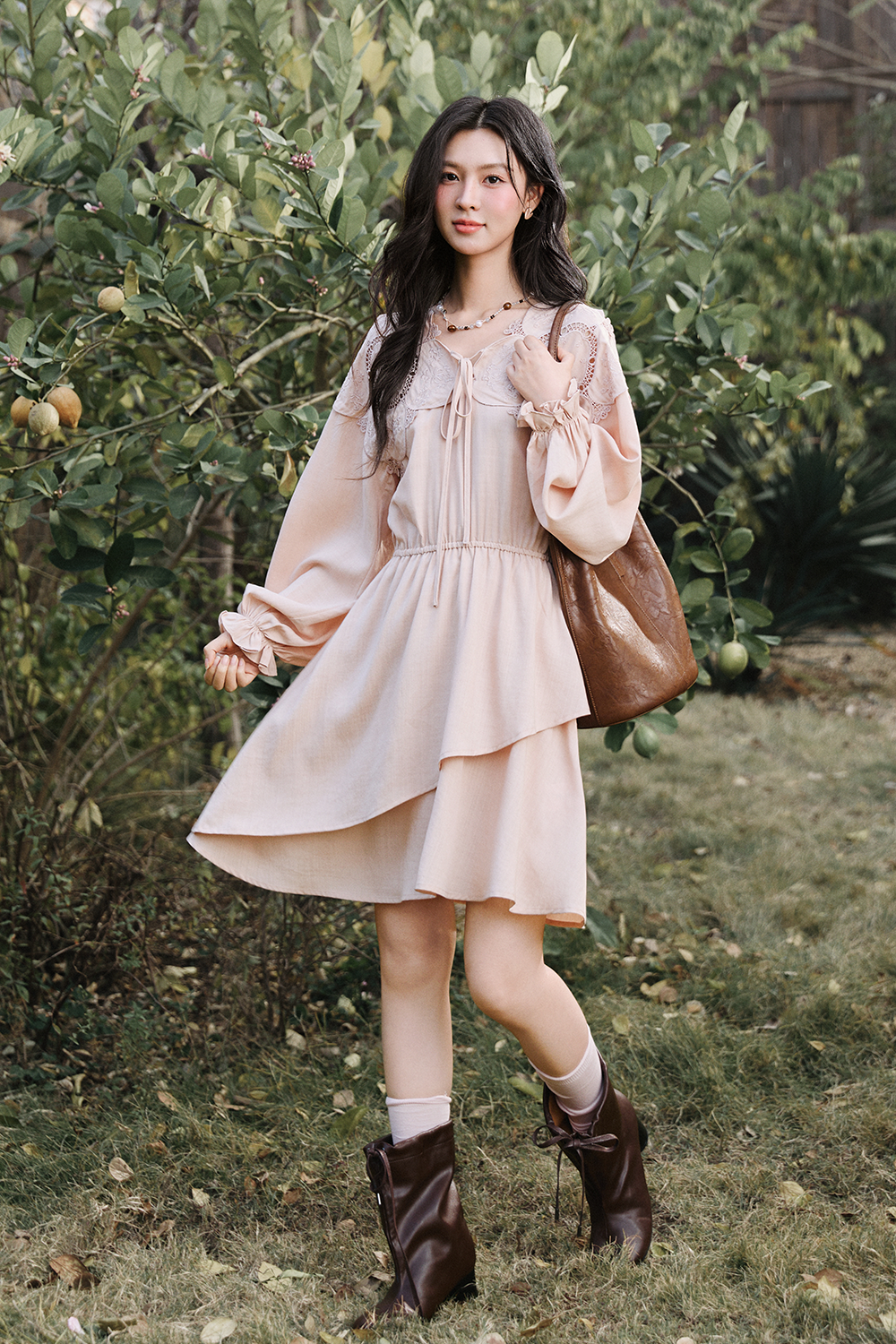 A-line Midi Dress for Women