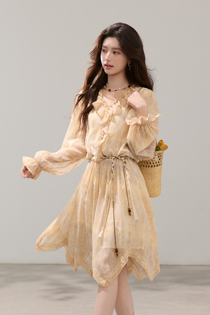 A-line Midi Dress for Women