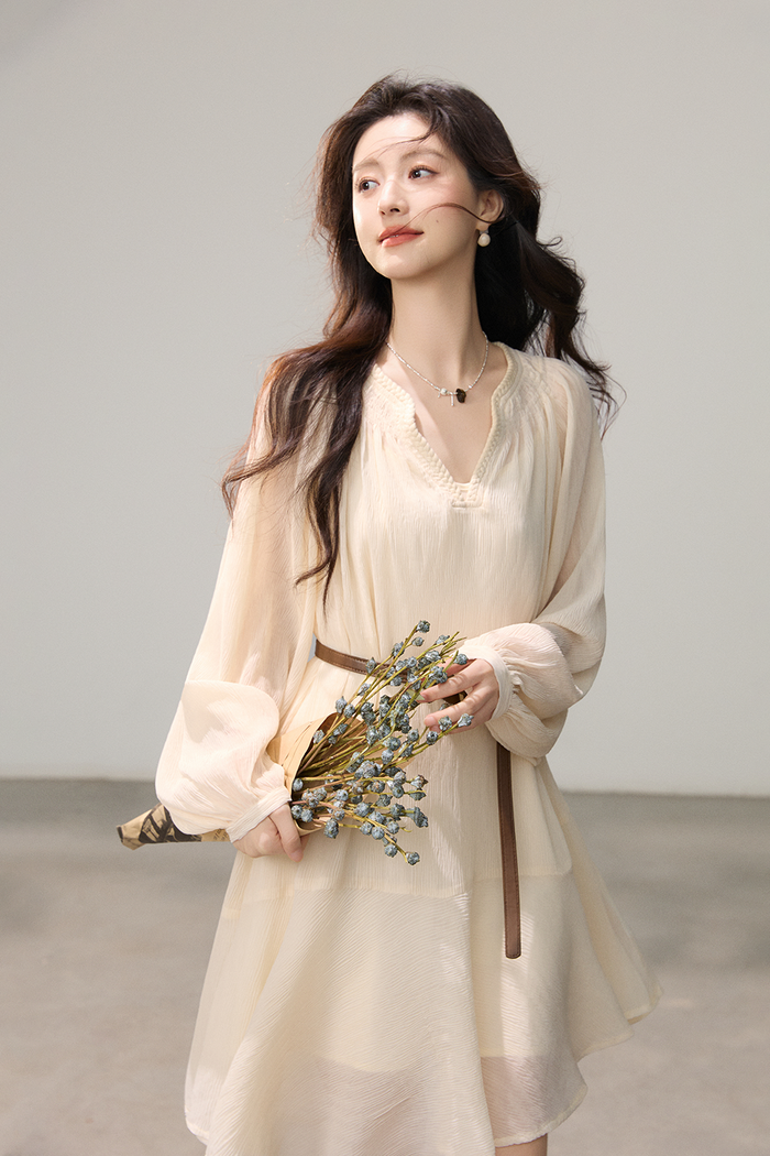 A-line Midi Dress for Women