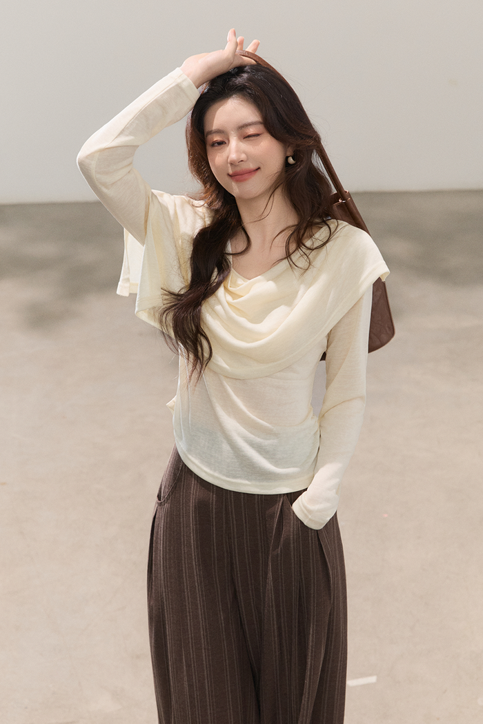 Knit T-shirt for Women