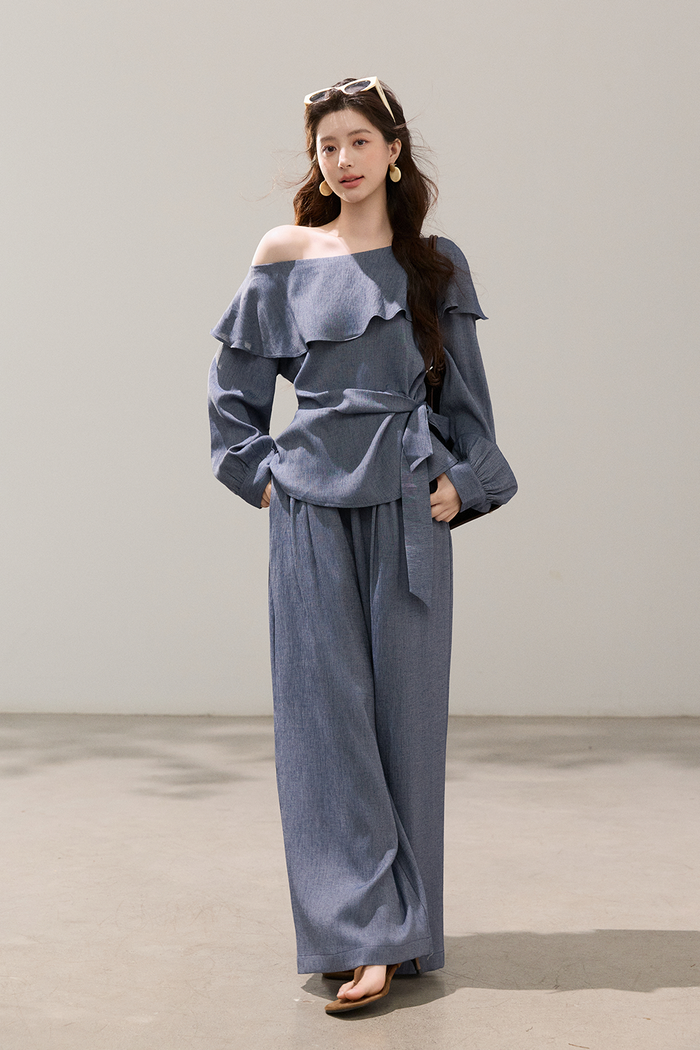 Blouse and Pant Set