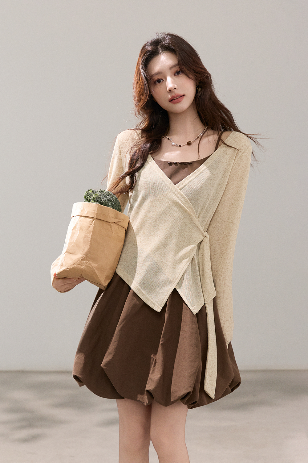 Dress and Cardigan Set