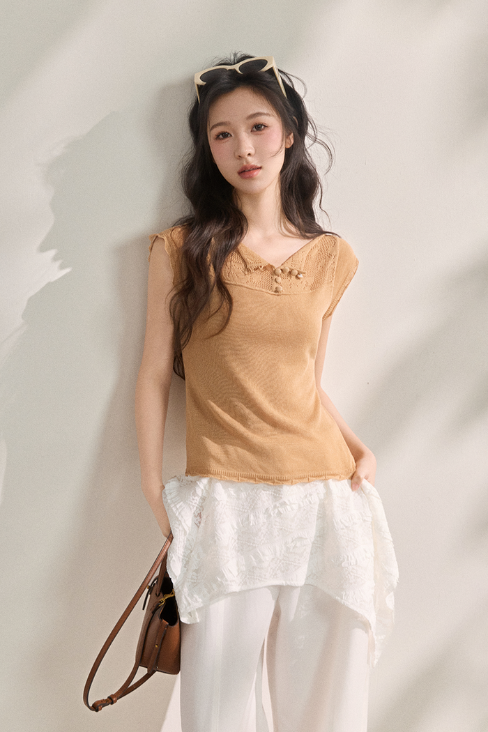 Knit T-shirt for Women