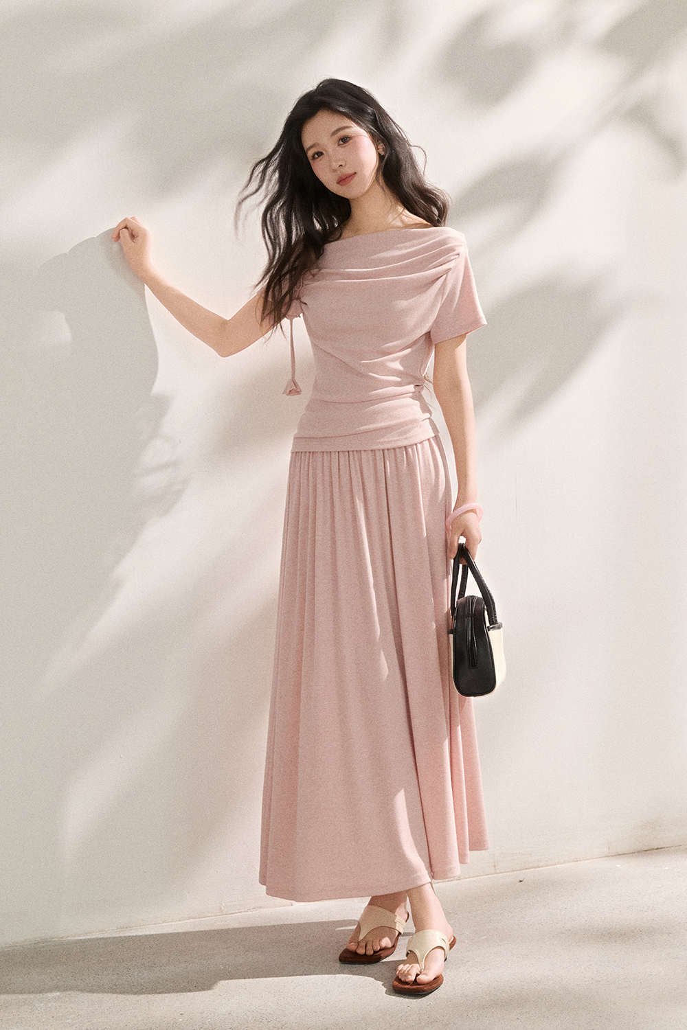 T-shirt and Skirt Set
