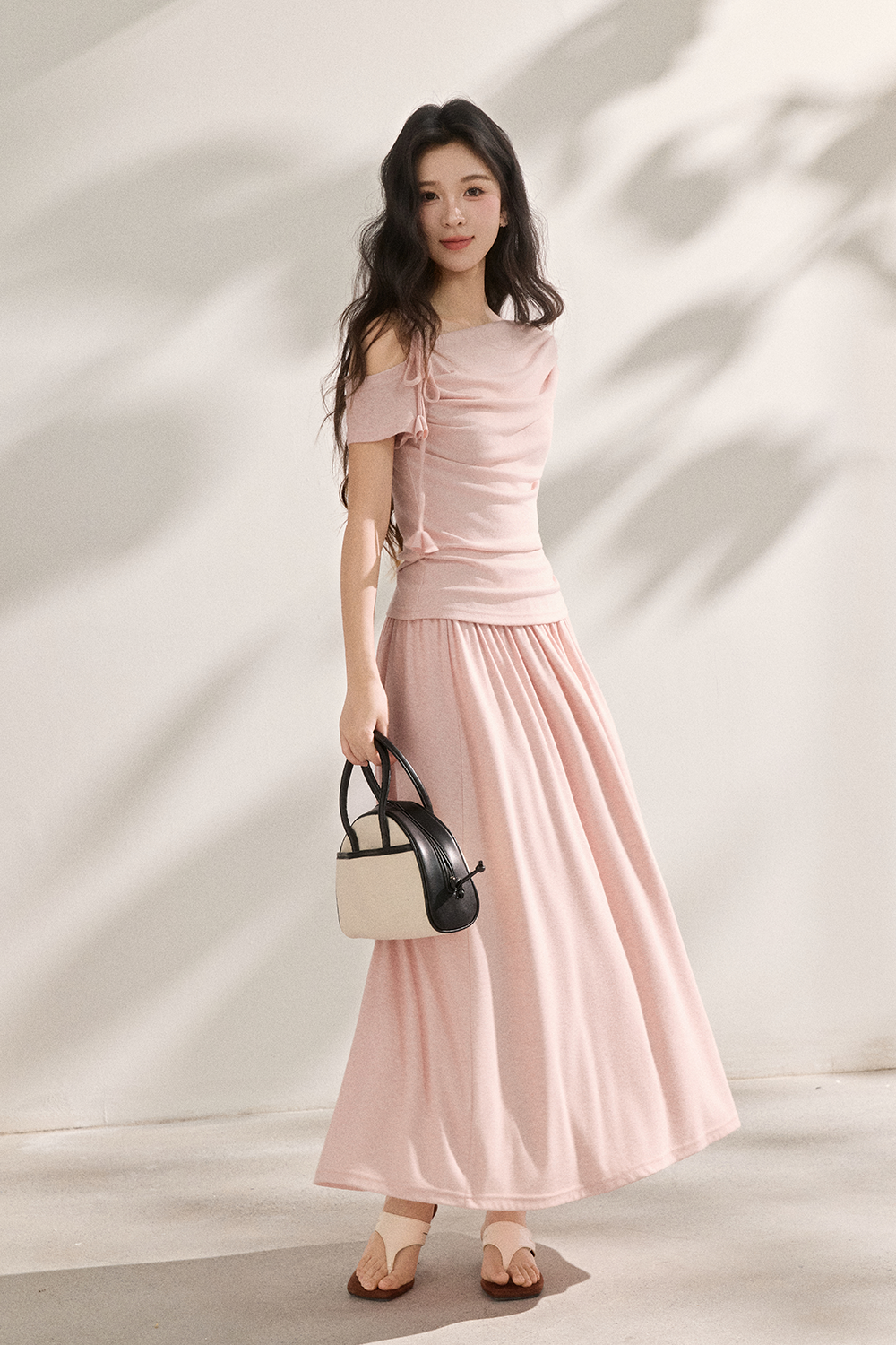 T-shirt and Skirt Set