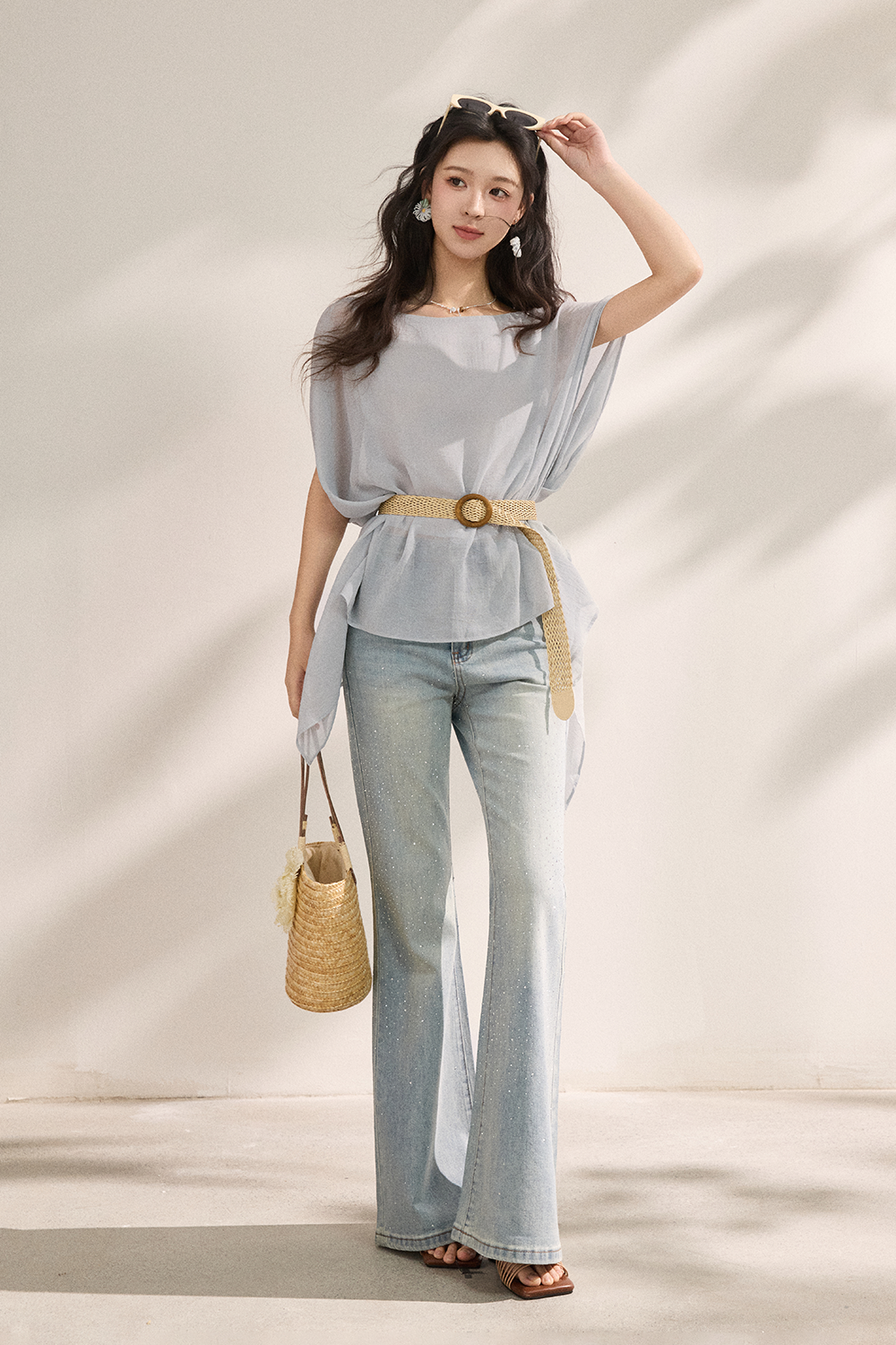 Blouses+Belt for Women