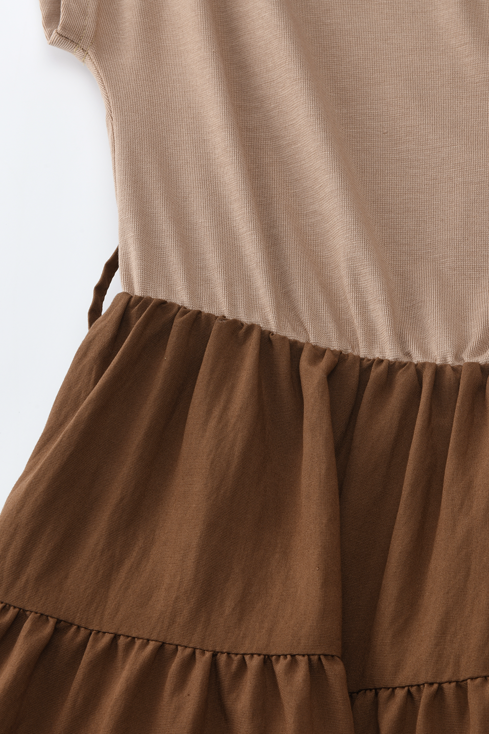 A-line Midi Dress+Belt for Women