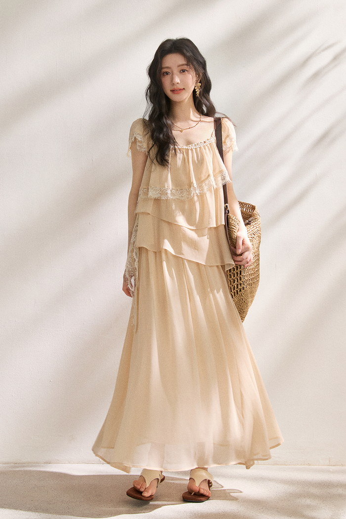 Blouse and Skirt Set