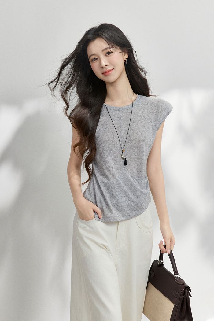 T-shirt+Necklace for Women