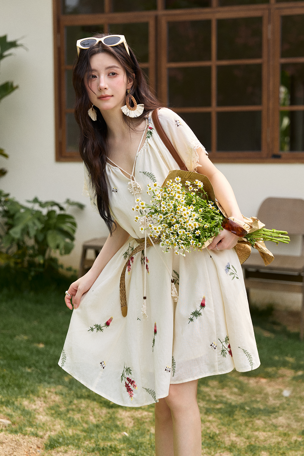 A-line Midi Dress for Women