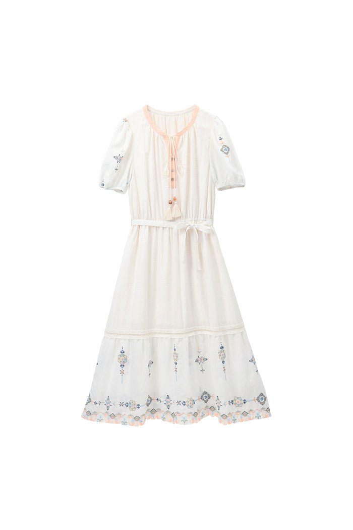 Maxi Dress+Belt for Women
