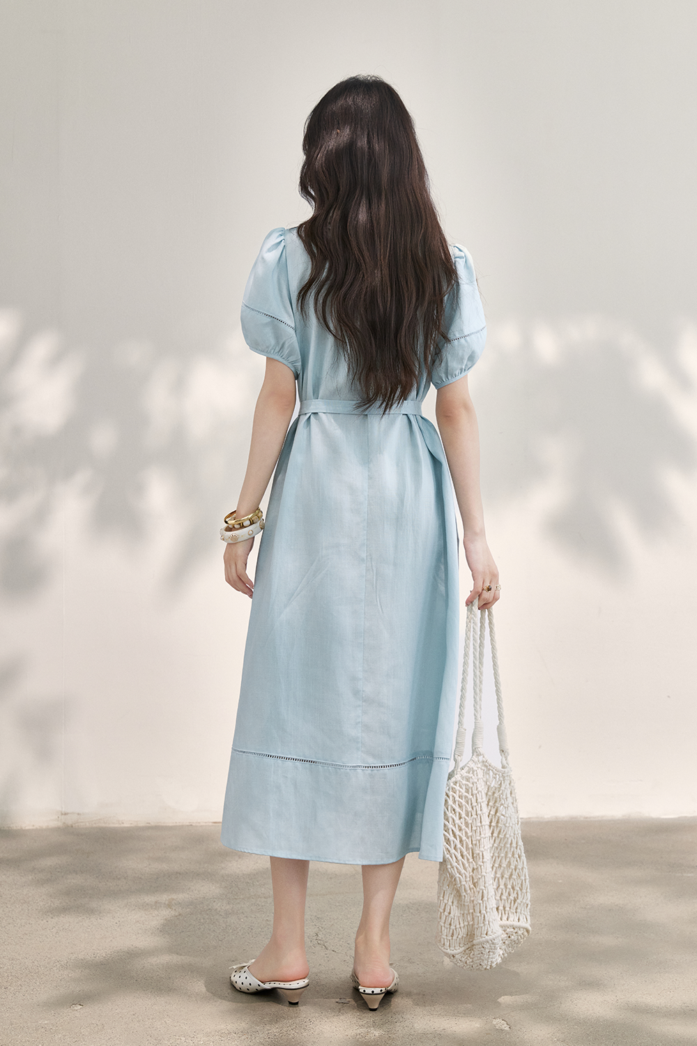 Maxi Dress+Belt for Women