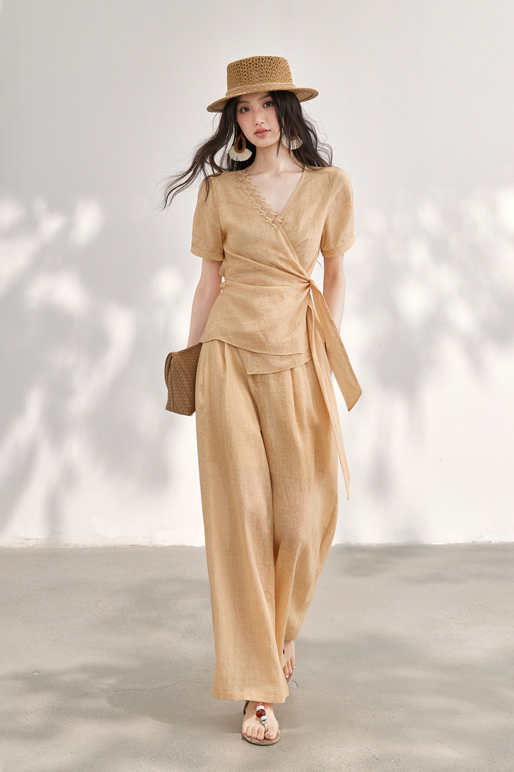 Blouse and Pant Set