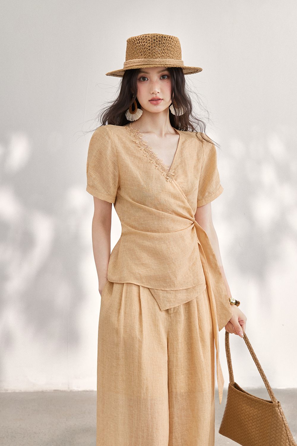 Blouse and Pant Set