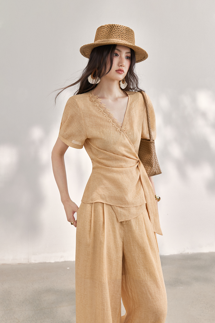 Blouse and Pant Set