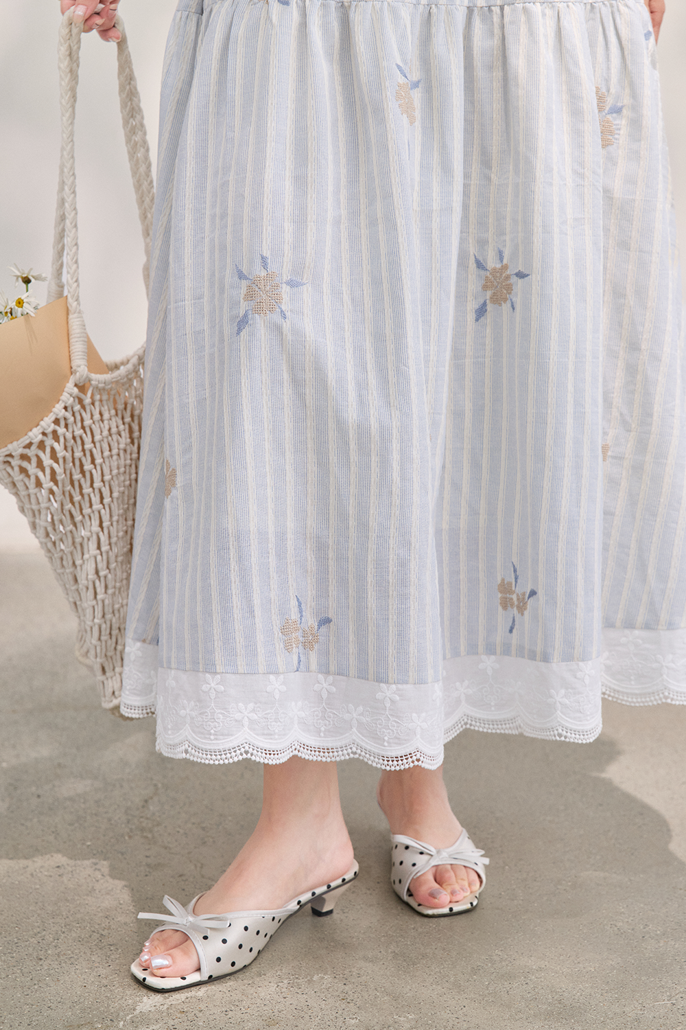 Blouse and Skirt Set