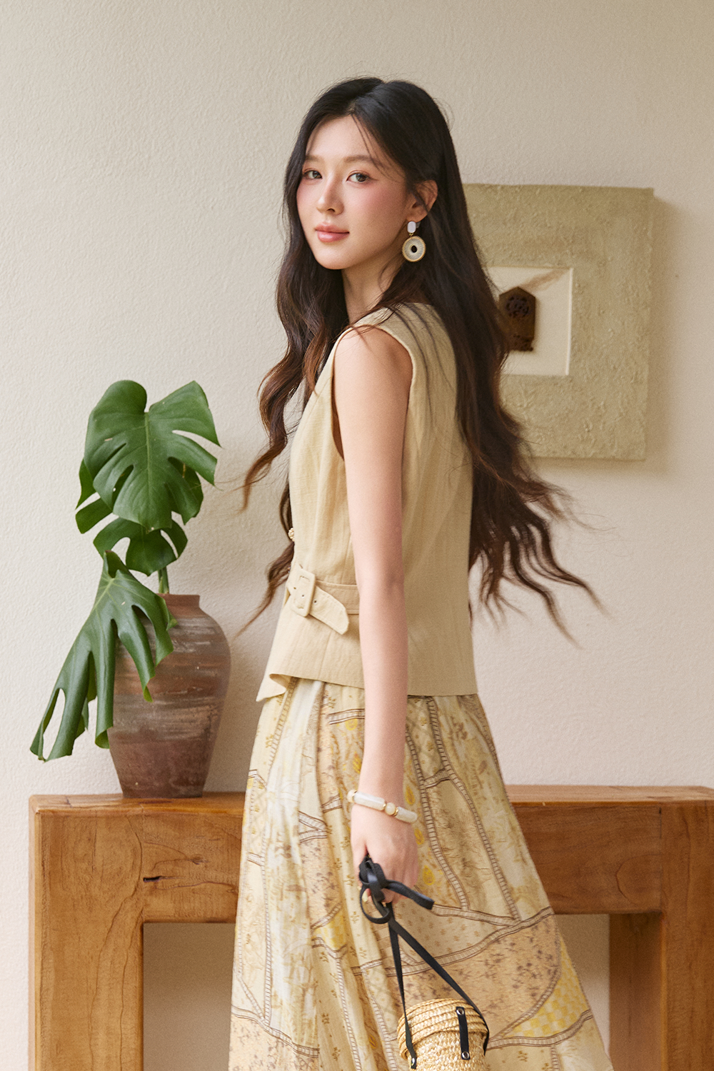 Vest+Pant+Skirt Set Sold Separately