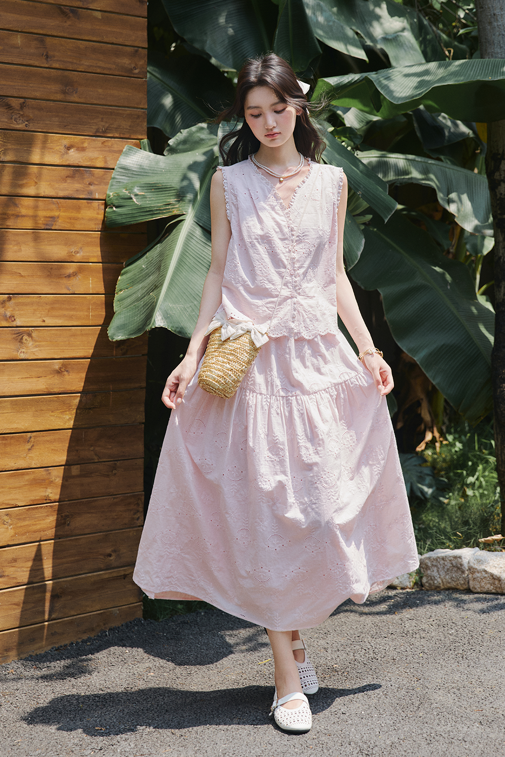 Blouse and Skirt Set
