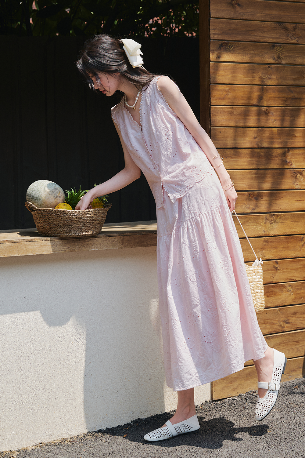 Blouse and Skirt Set