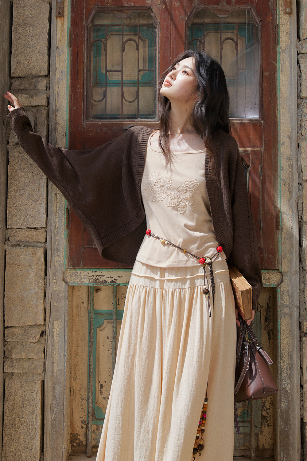 Knit Shirt and Skirt Set Sold Separately
