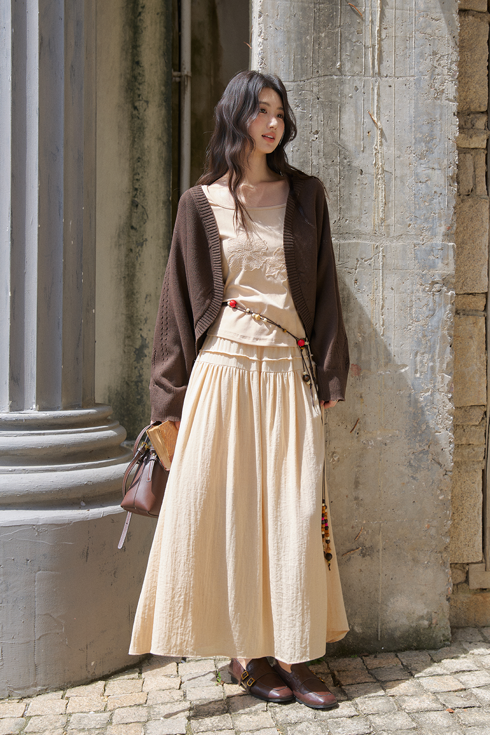 Knit Shirt and Skirt Set Sold Separately