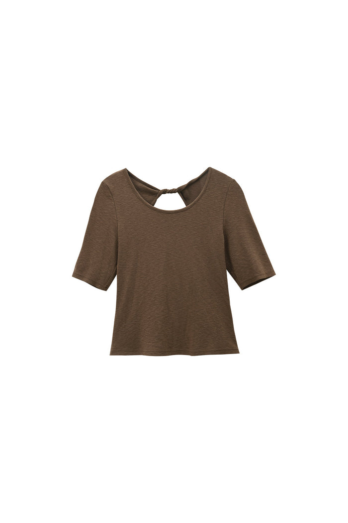 Mid-length Sleeve T-shirt for Women