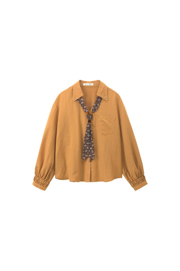 Shirts+Silk Scarf for Women