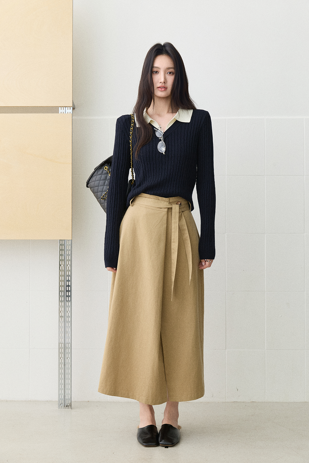 Maxi Skirt+Belt for Women