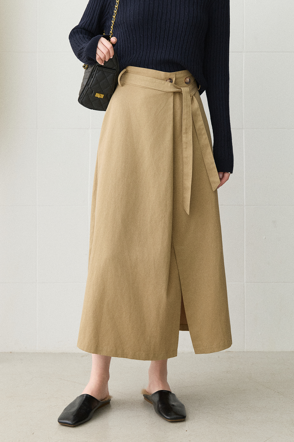 Maxi Skirt+Belt for Women