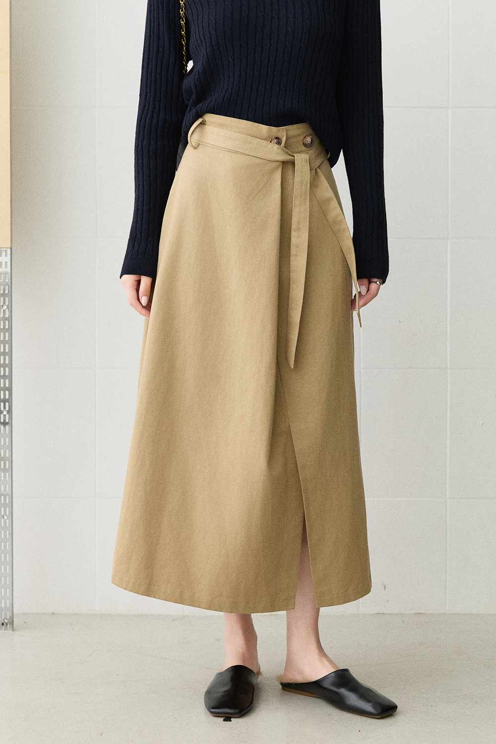 Maxi Skirt+Belt for Women