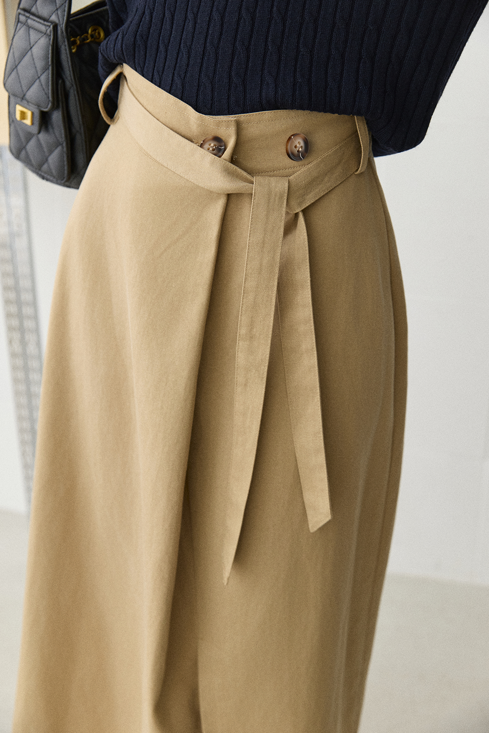 Maxi Skirt+Belt for Women