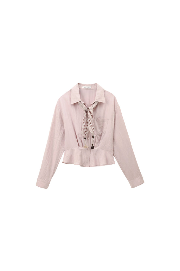 Shirts+Silk Scarf for Women