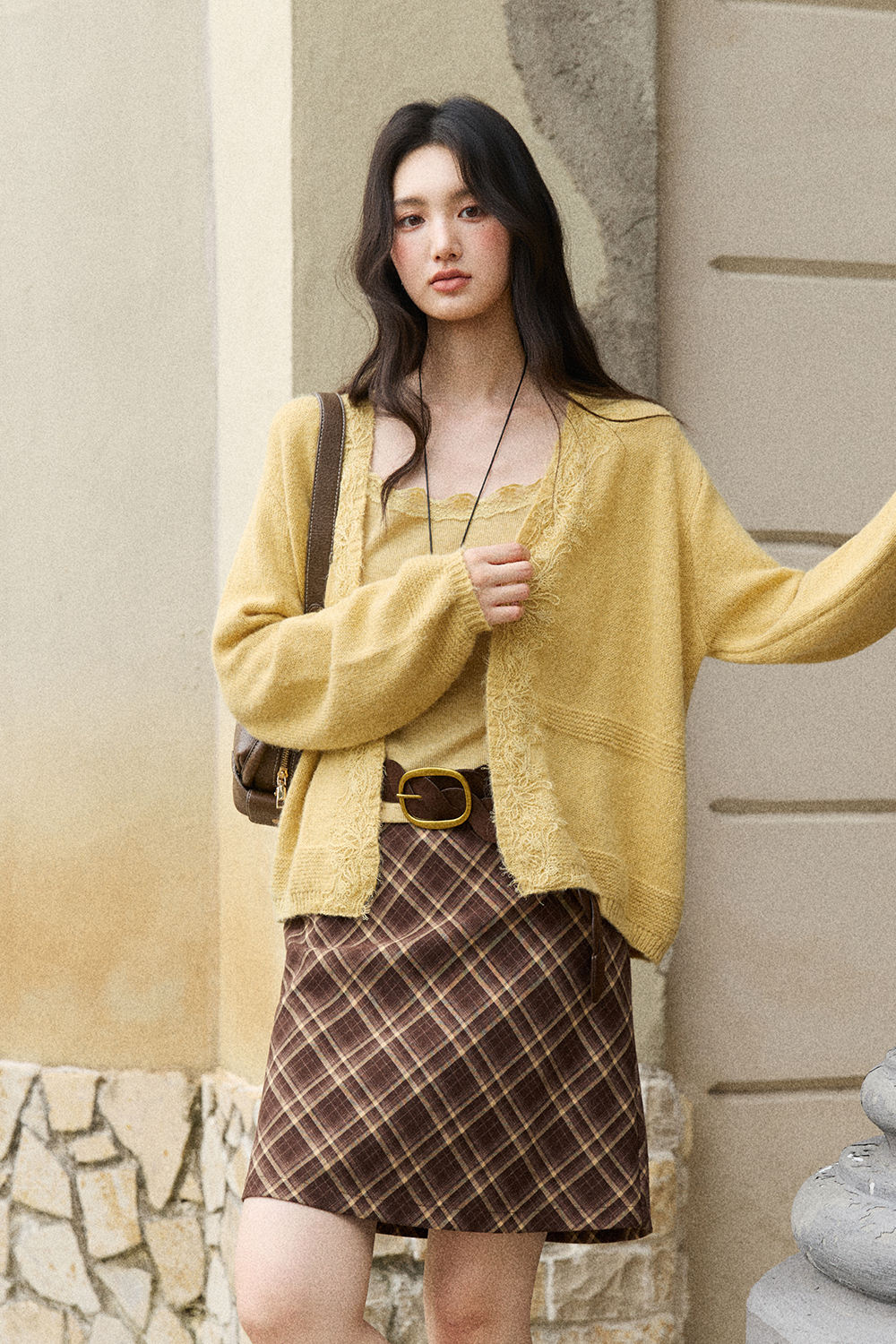 Knit Shirt and Camisole Sold Separately