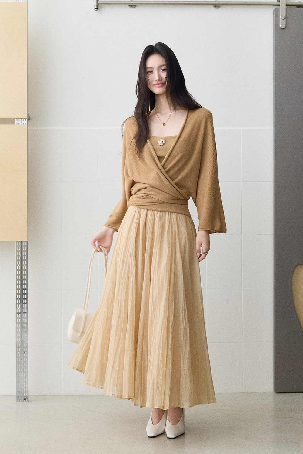 Cardigan + Camisole for Women