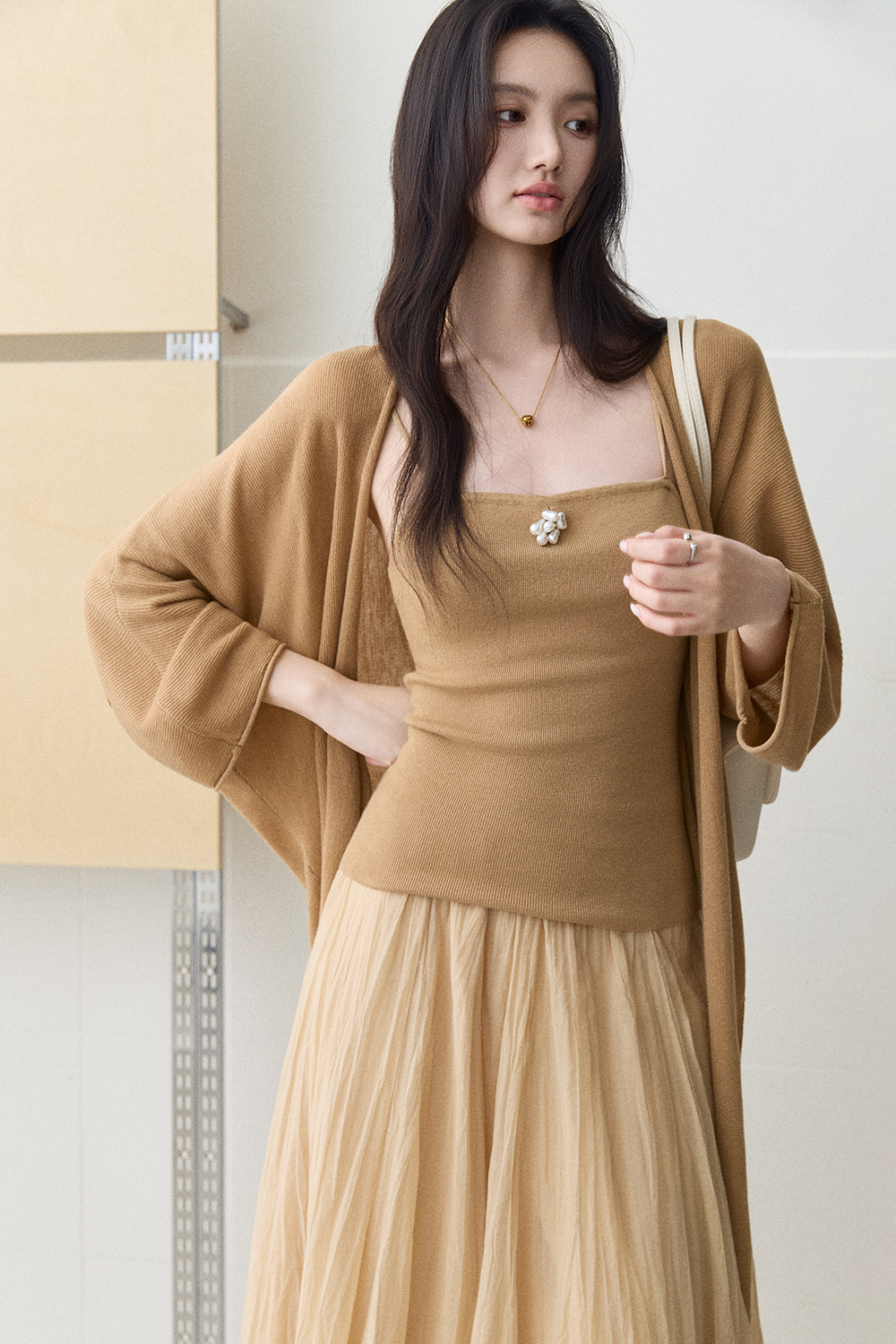 Cardigan + Camisole for Women