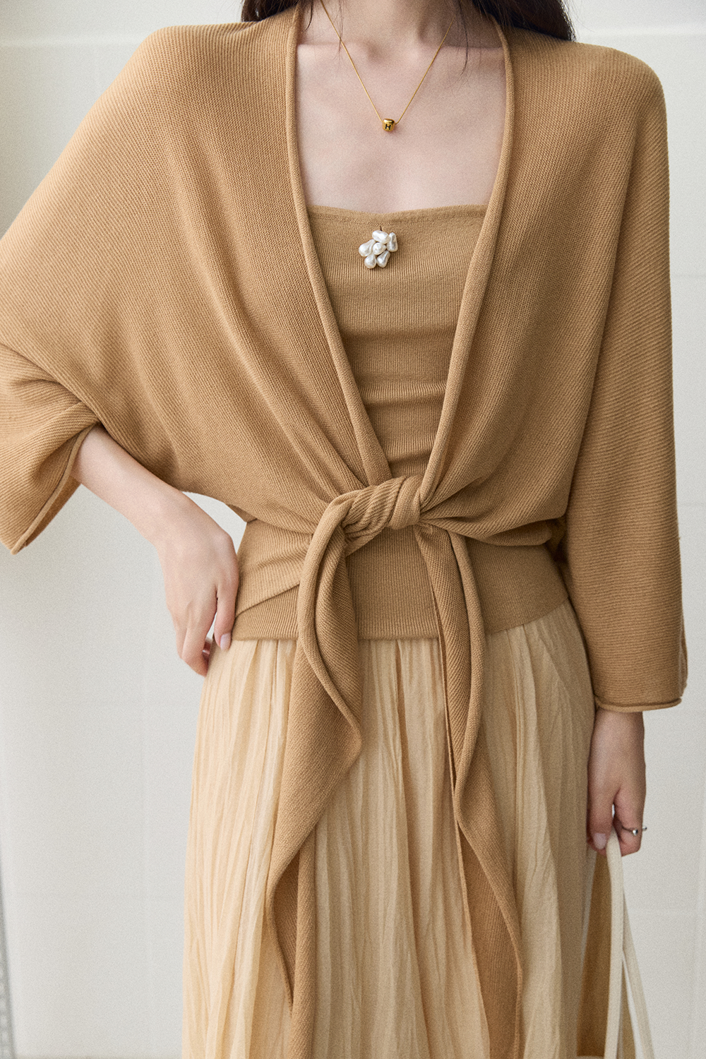 Cardigan + Camisole for Women