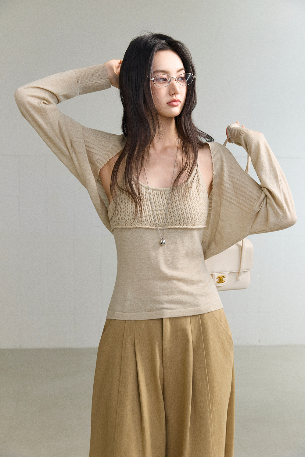 Cardigan + Camisole for Women