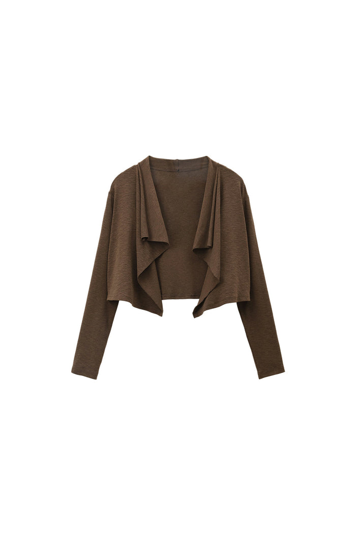 Spaghetti Strap Top + Coat + Skirt Set