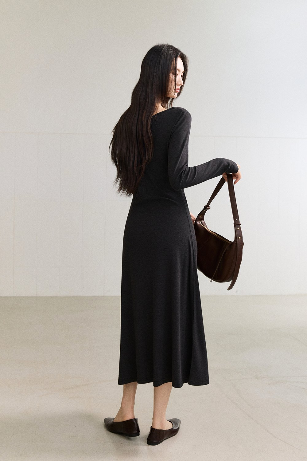 Maxi Dress+Necklace for Women