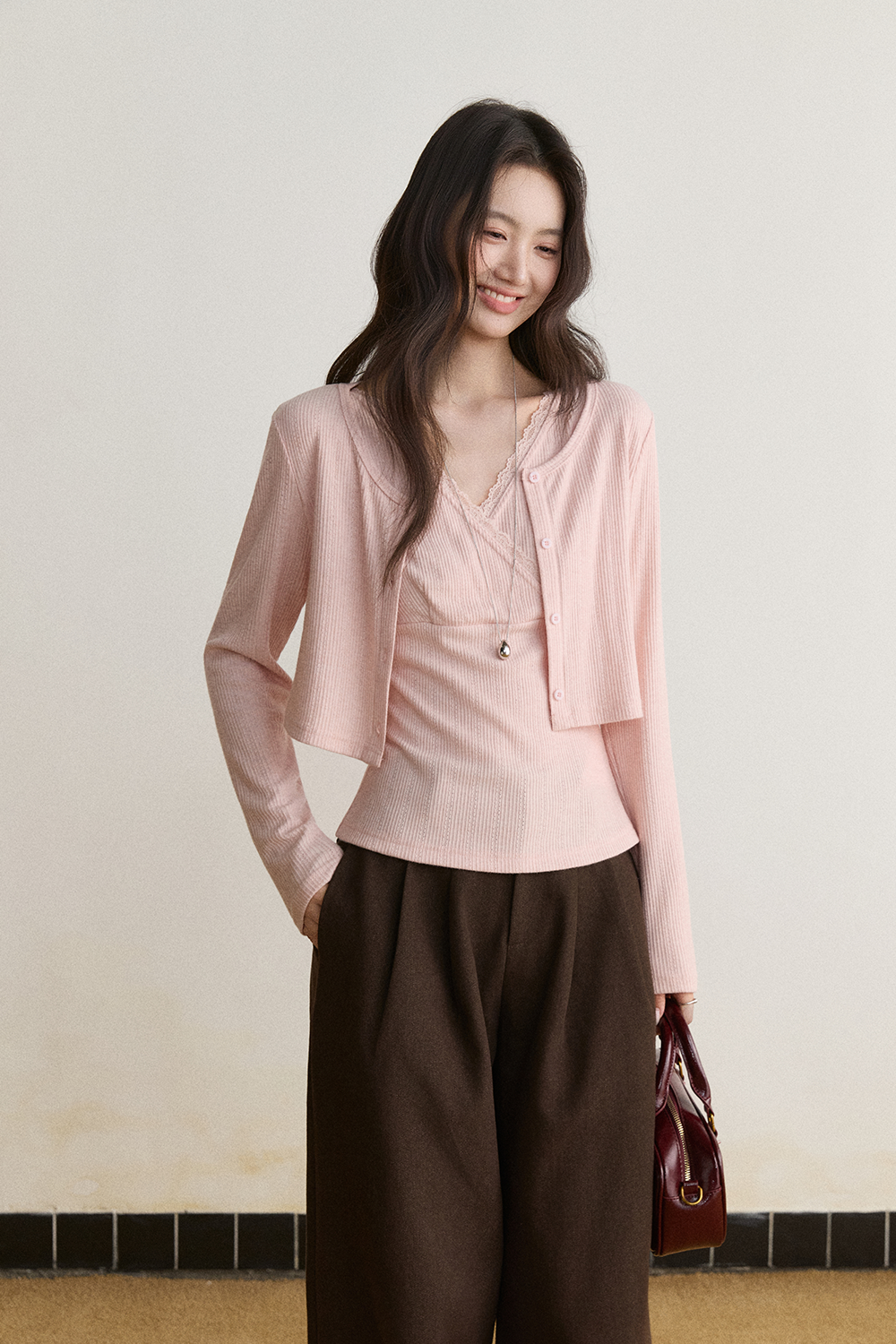 Cardigan + Camisole for Women