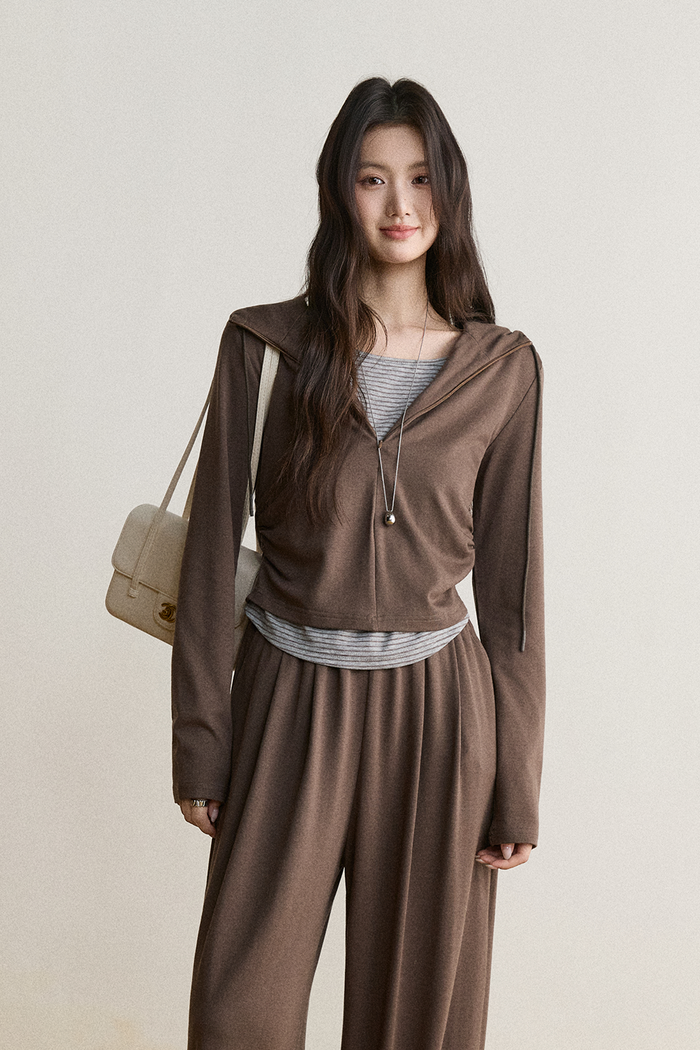 Knit Shirt and Pant Set