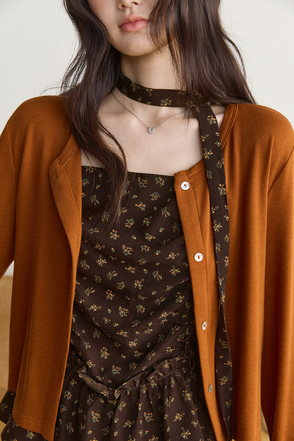 Knit Shirt+Camisole for Women